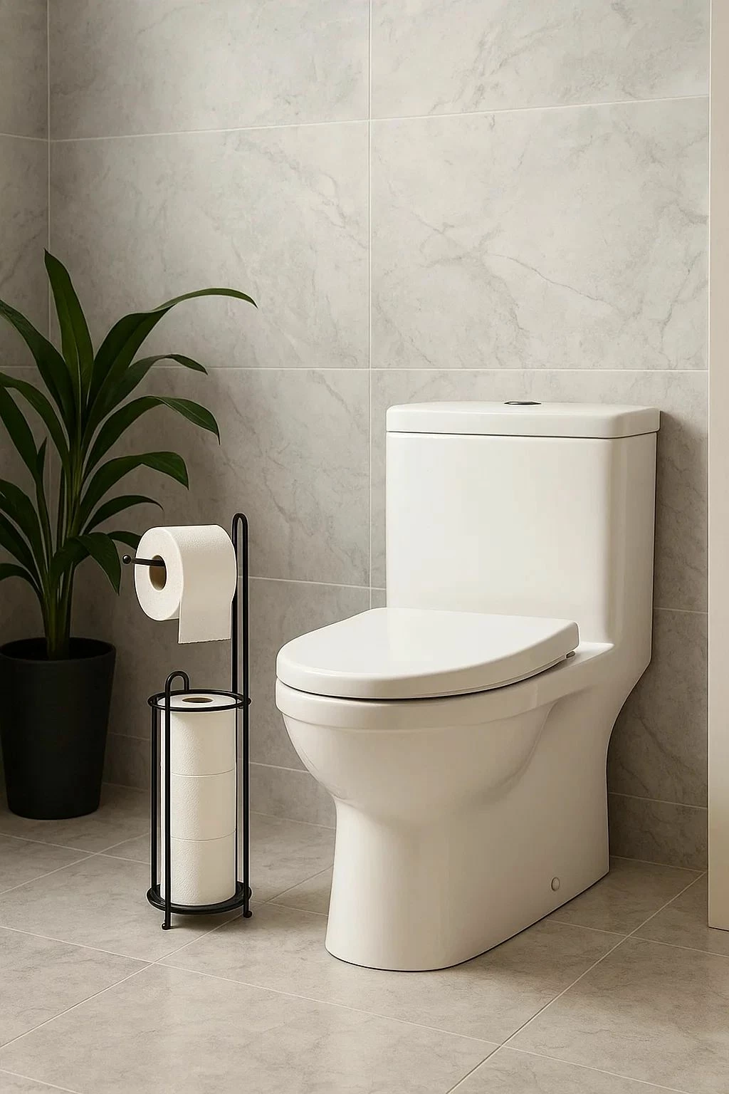 Mbajtës letre tualeti Mijolnir, i zi, WB049-B