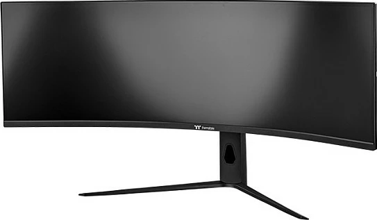 Monitor gaming Thermaltake 49 inç Dual QHD i lakuar, 5120x1440, 240Hz, 32:9, i zi