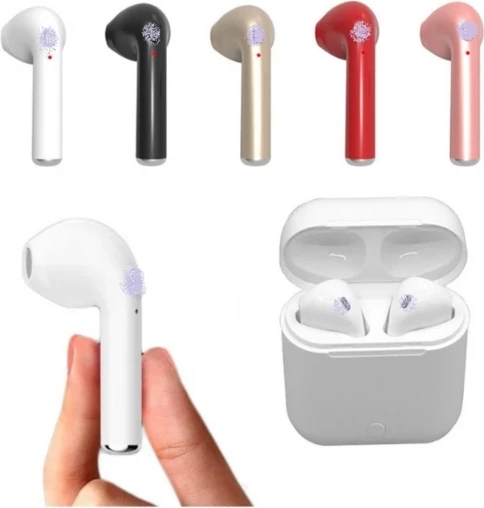 Kufje Wireless TWS me Bluetooth dhe Stereo Sound – i7S