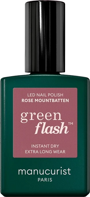Llak për thonj Manucurist Green Flash Rose Mountbatten për femra 15ml