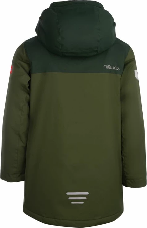 Jakne për fëmijë Trollkids, e gjelbër