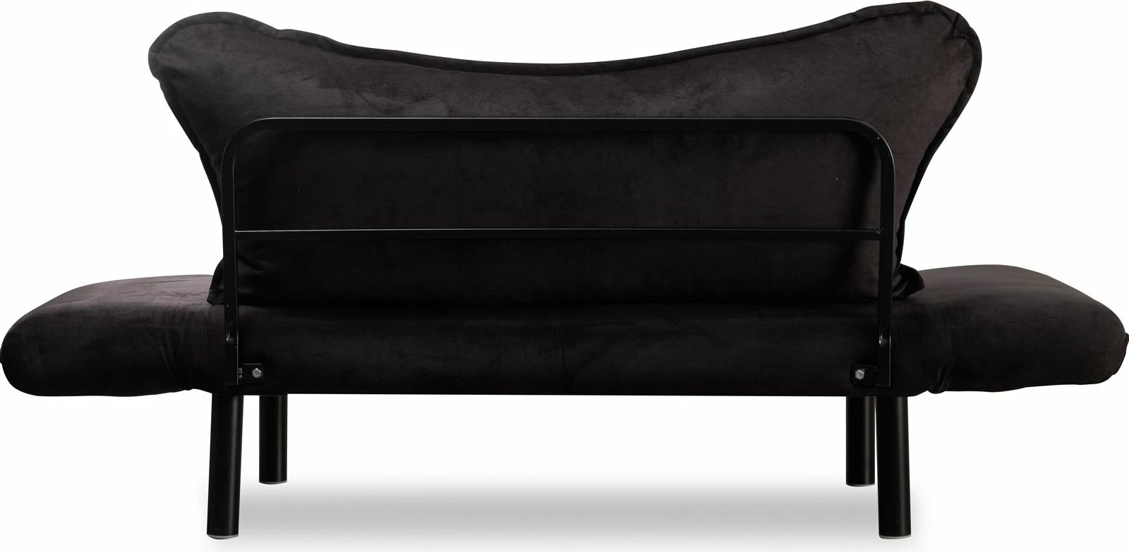Divan-krevat dy vendësh Atelier del Sofa, Chatto, ngjyrë e zezë