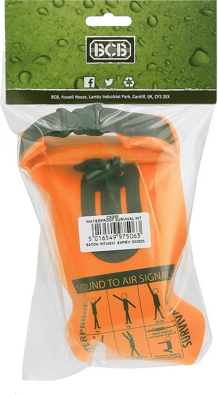 Mbijetesë Dhe Kampim BCB BCB Waterproof survival kit CK050
