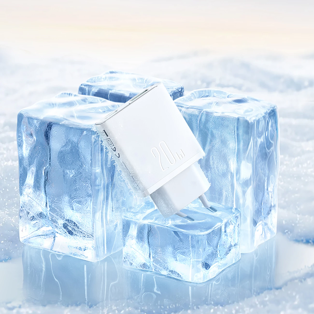 Karikues muri Joyroom JR-TCF14, 20W, 2 porta USB-A/USB-C, i bardhë