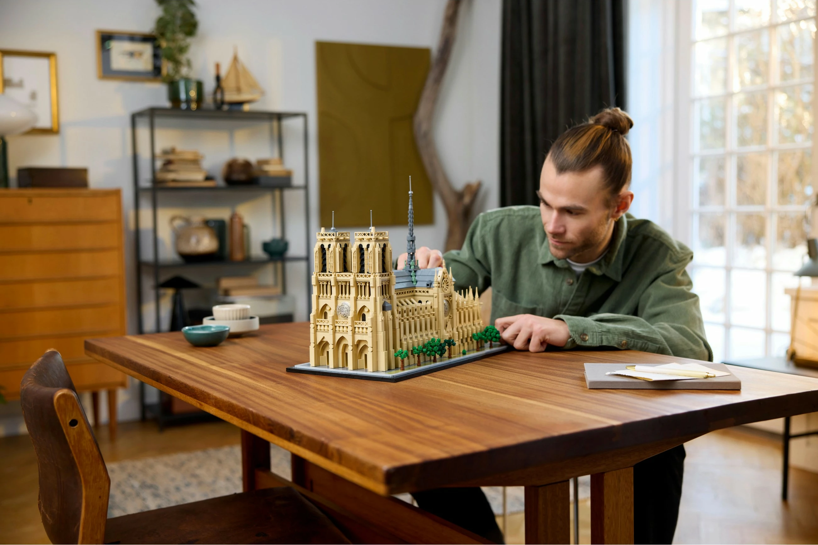 Set ndërtimi LEGO Architecture Notre-Dame de Paris, 4383 pjesë, plastikë, shumëngjyrësh