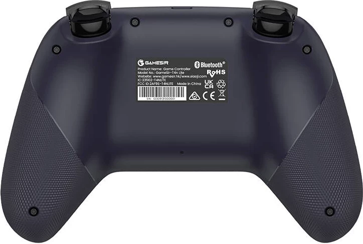 Kontroller wireless GameSir T4n Lite, Hall Effect, 600 mAh, Bluetooth/dongle/USB-C, për PC/Switch/Android/iOS, vjollcë, set me marrës USB