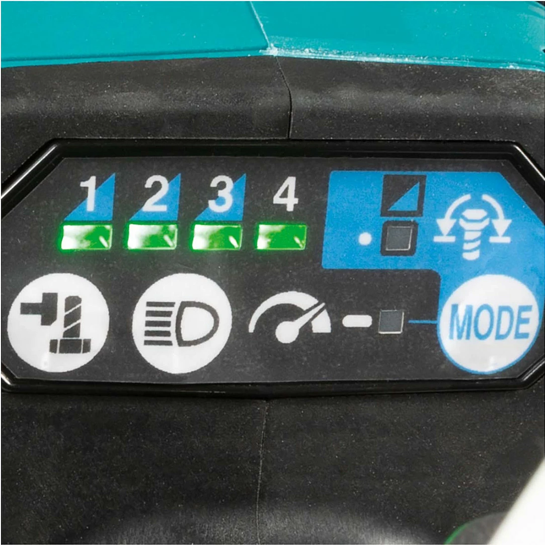 Çelës impact me bateri Makita DTW301Z, 18V, 1/2 inç, 580 Nm, brushless, turkeze/zezë