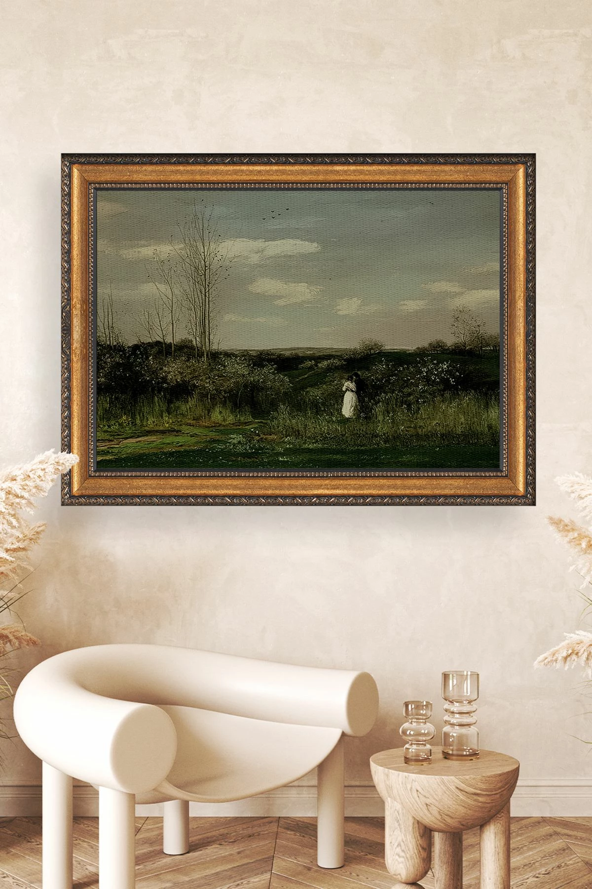Pikturë dekorative në kanavacë me kornizë, Wallity, ATCRCVCNVSMDL57 - 50x70cm