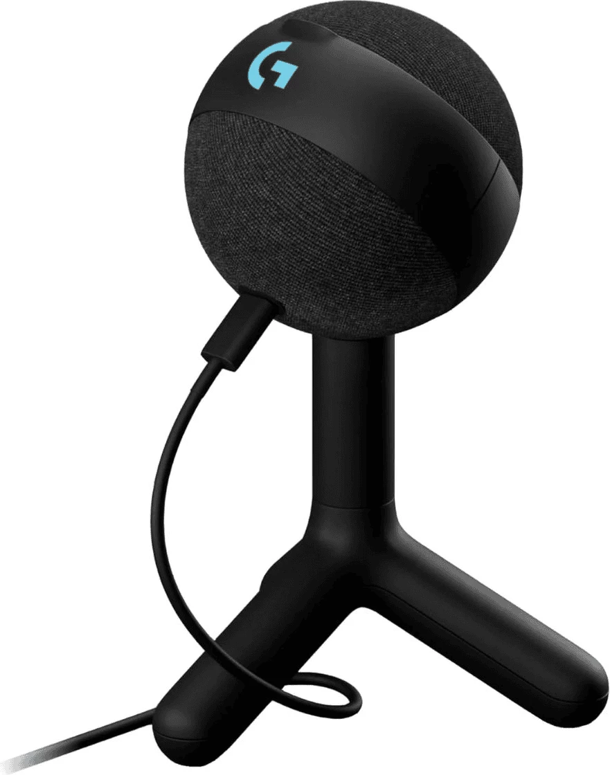 Microfon, Logitech, Yeti Orb Lightsync 988-000551, desktop me RGB, i zi