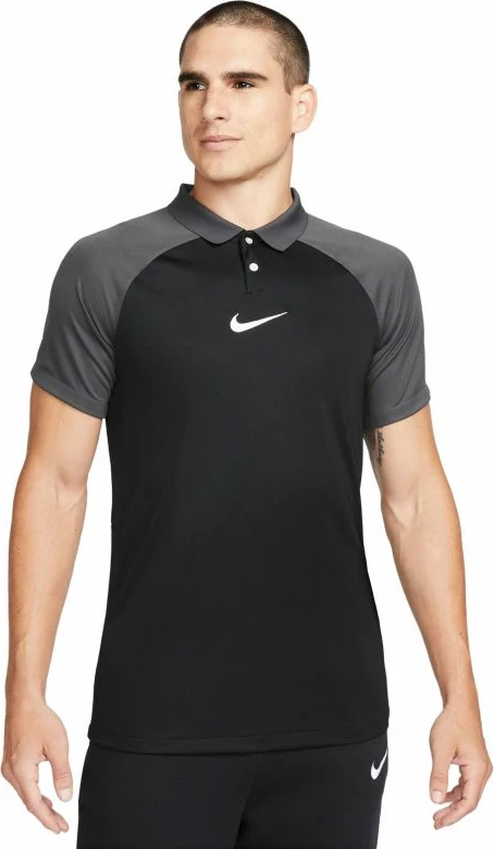 Polo për meshkuj Nike, Dri-FIT Academy Pro, e zezë