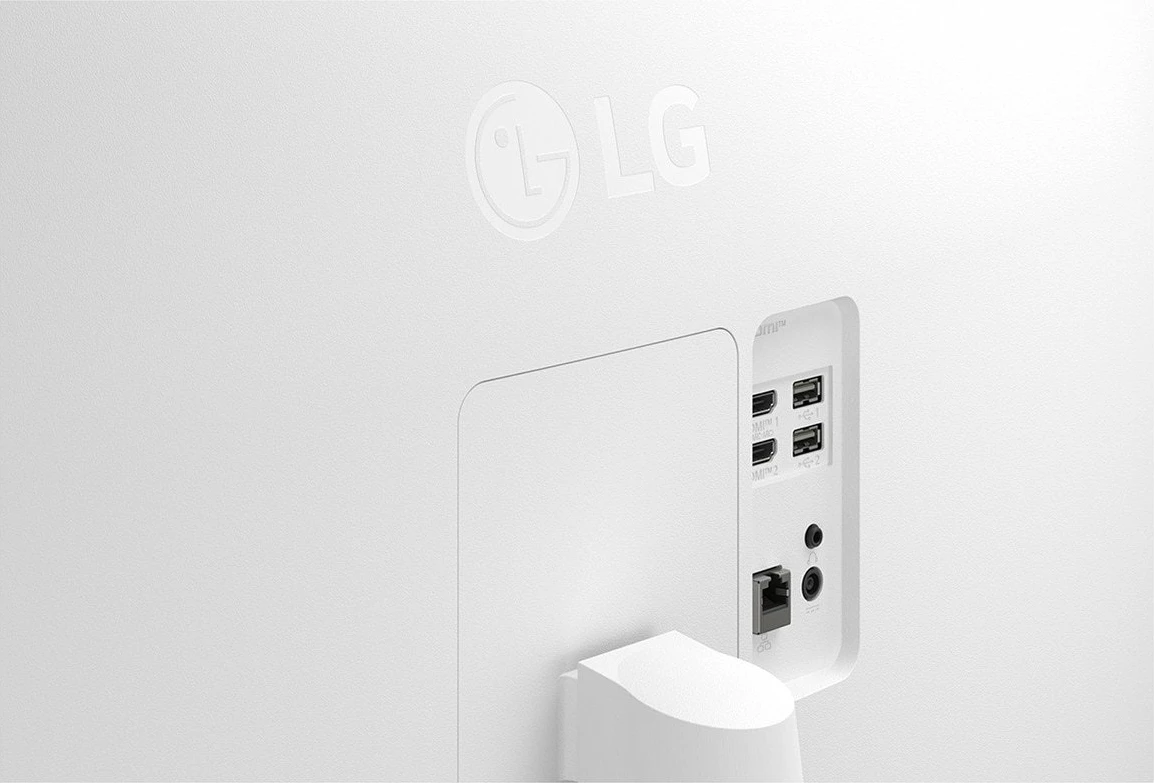 Monitor smart LG 34U601SA-W 34\" UWQHD 100Hz i lakuar webOS, i bardhë