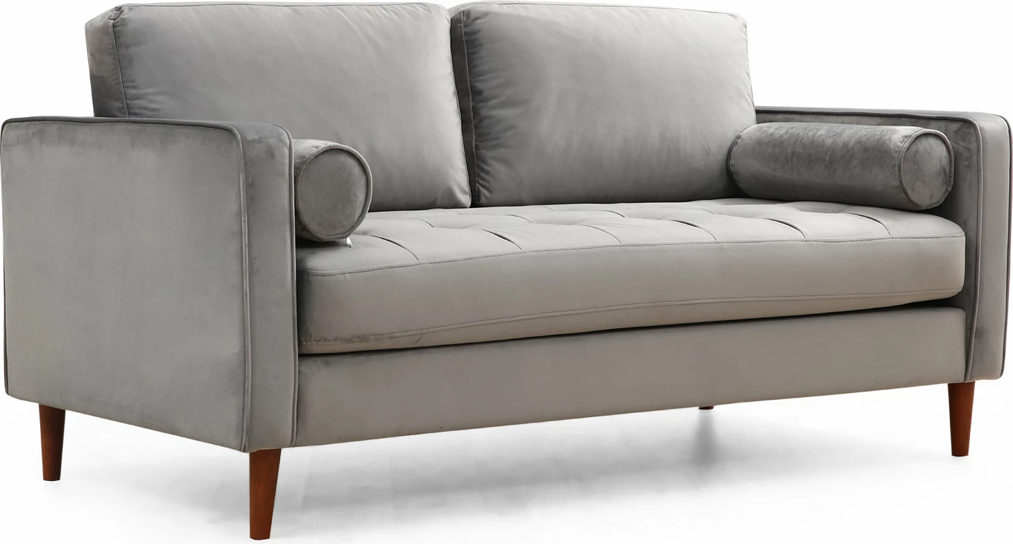 Divan dyvendësh Atelier del Sofa, ngjyrë gri e çelët, Rome