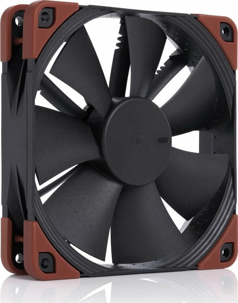 Ventilator Noctua NF-F12 industrialPPC 24V-2000 SP IP67 PWM, 120mm, zi/kafe, 1 copë