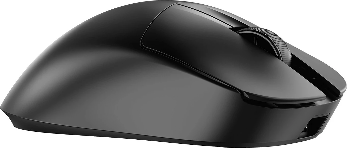Maus wireless Ajazz AJ179 V2 MAX, 12000 DPI, 56 g, Bluetooth/2.4GHz, e zezë