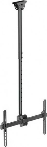 Mbajtëse tavani për TV/monitor Techly 309357, për LCD/LED 37-70 inç, 50kg, e zezë