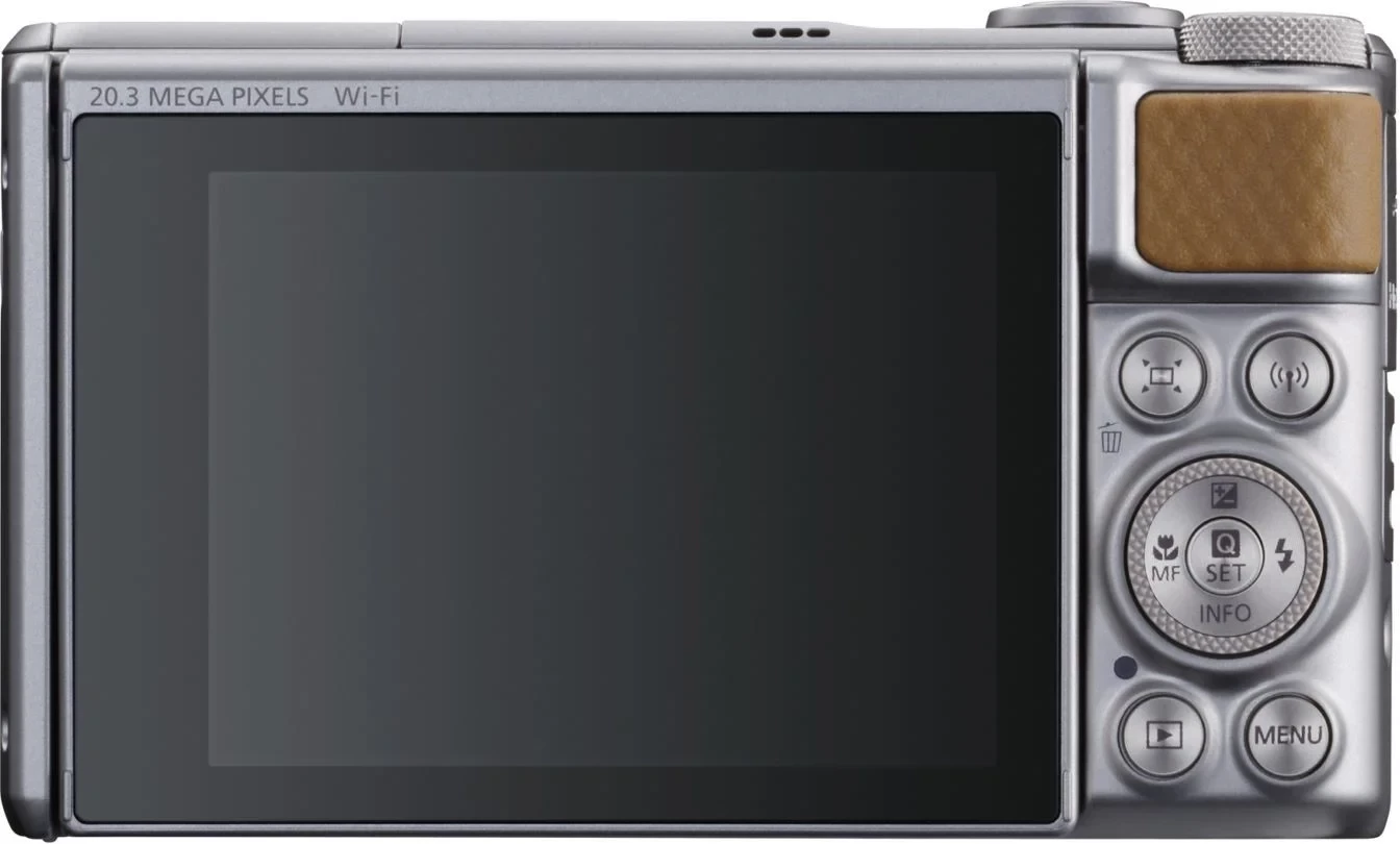 Aparat Canon PowerShot SX740 HS, 20.3 MP, Zoom optik 40x, 4K, Wi-Fi, Bluetooth, Srebrny