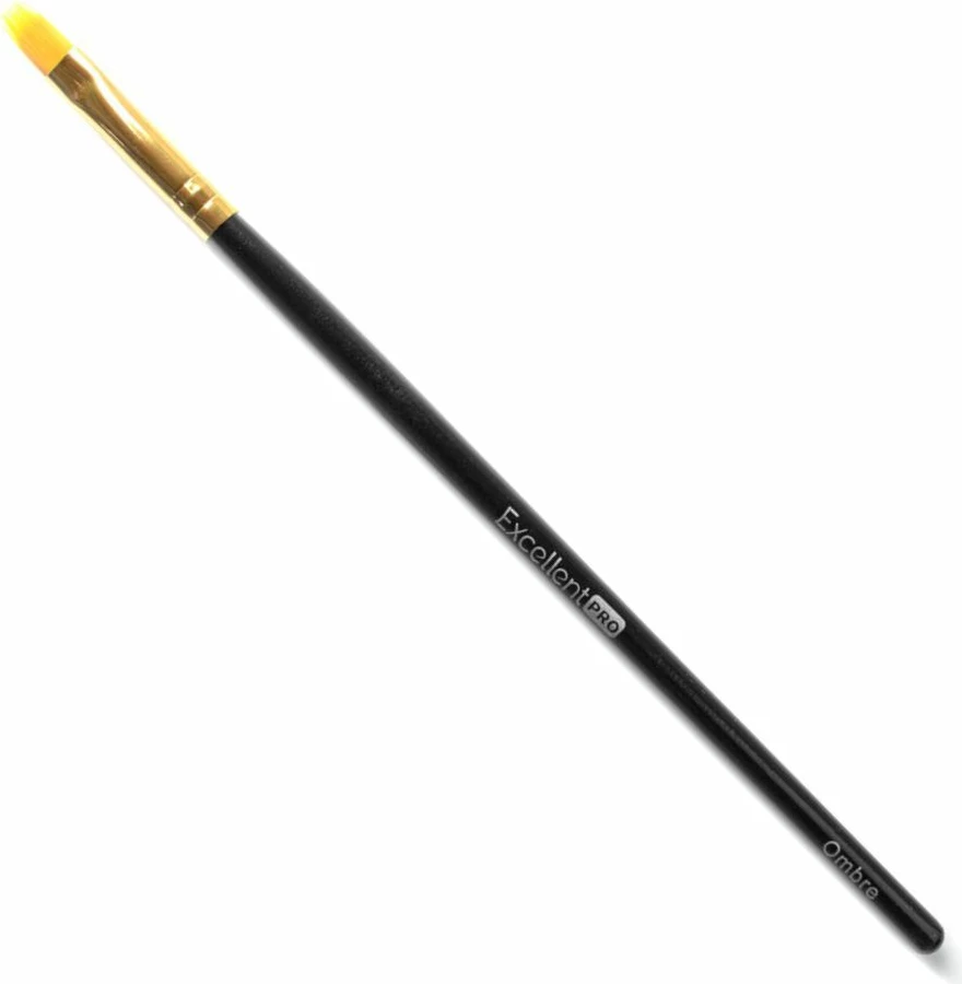 Furçë për thonj për femra Excellent PRO Ombre Brush Black, 1 copë, e zezë