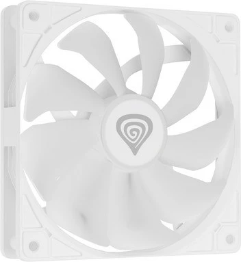 Ventilator kase Natec GENESIS OXAL 120 ARGB, 120mm, i bardhë