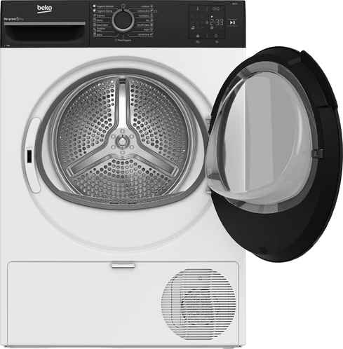 Tharëse rrobash Beko BM3T37249WBB 7 kg Heat Pump, e bardhë