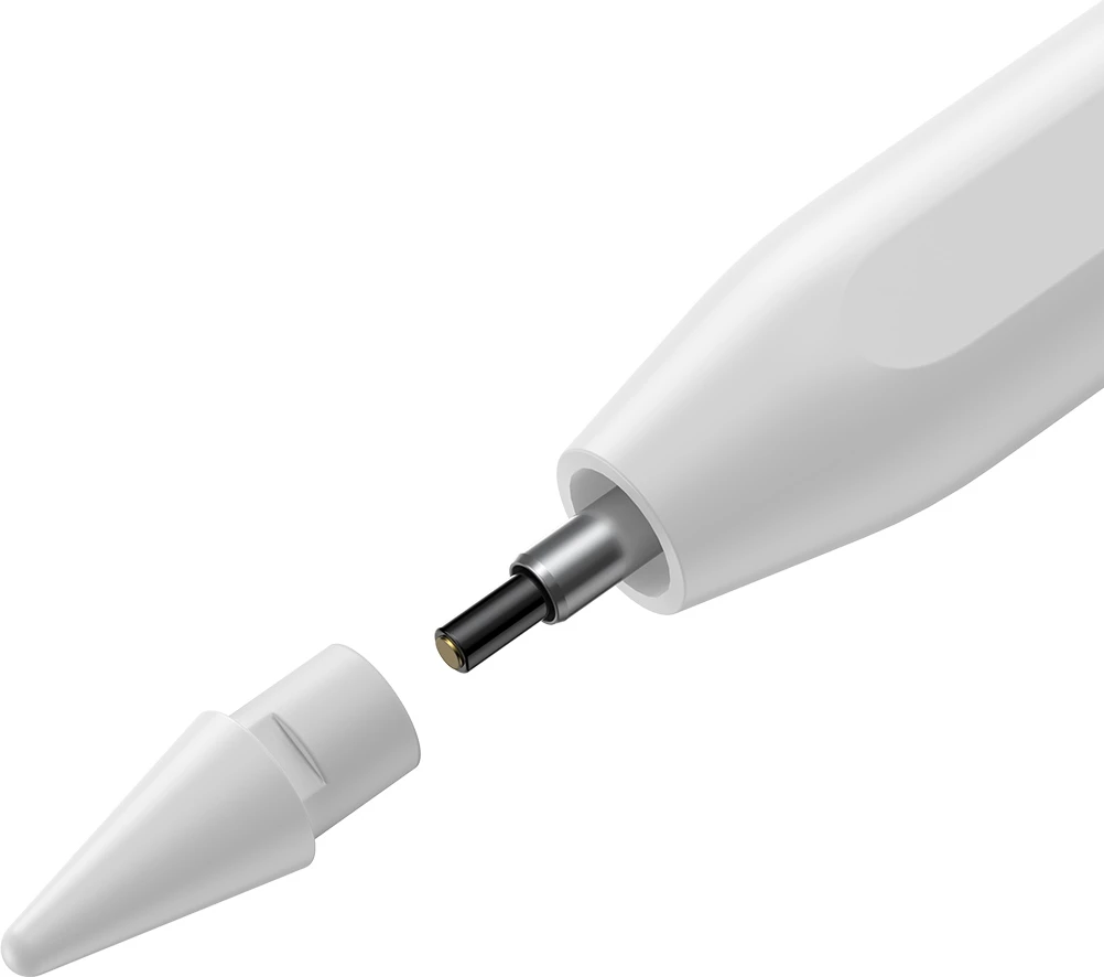 Stilolaps aktiv Baseus SXBC020002 për iPad, wireless, majë zëvendësuese, i bardhë