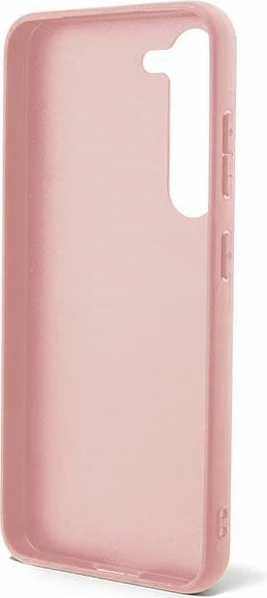 Mbështjellës Guess Glitter Script për Samsung Galaxy S24, Rozë