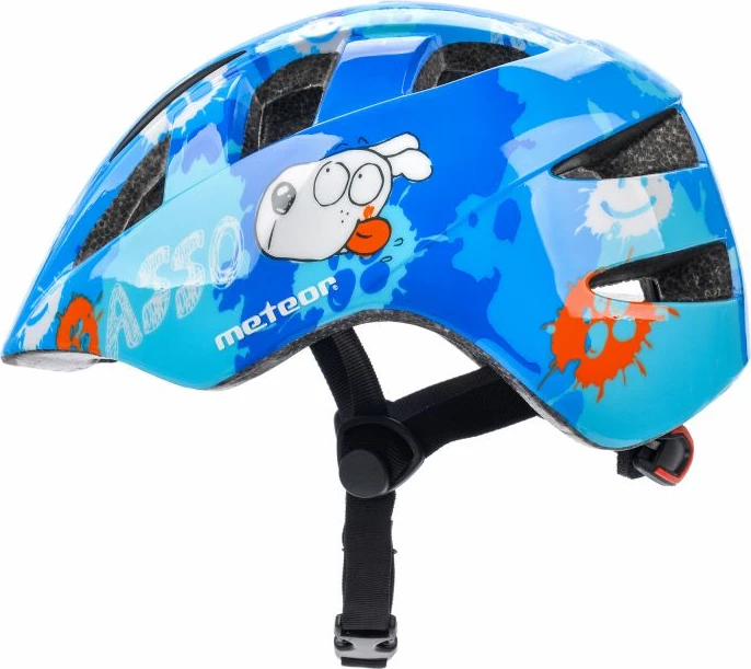 Helmetë për bicikletë për fëmijë Meteor, blu [Madhësia: Standarde]