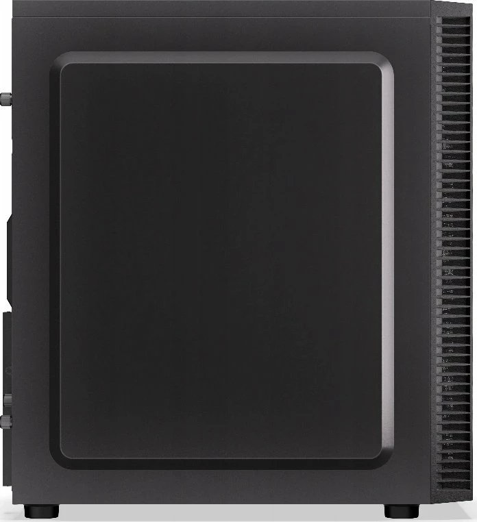 Kasë Endorfy Armis 100 Solid EY2A015, Midi Tower ATX, pa dritare, pa furnizim rryme, 2x USB 3.0, e zezë