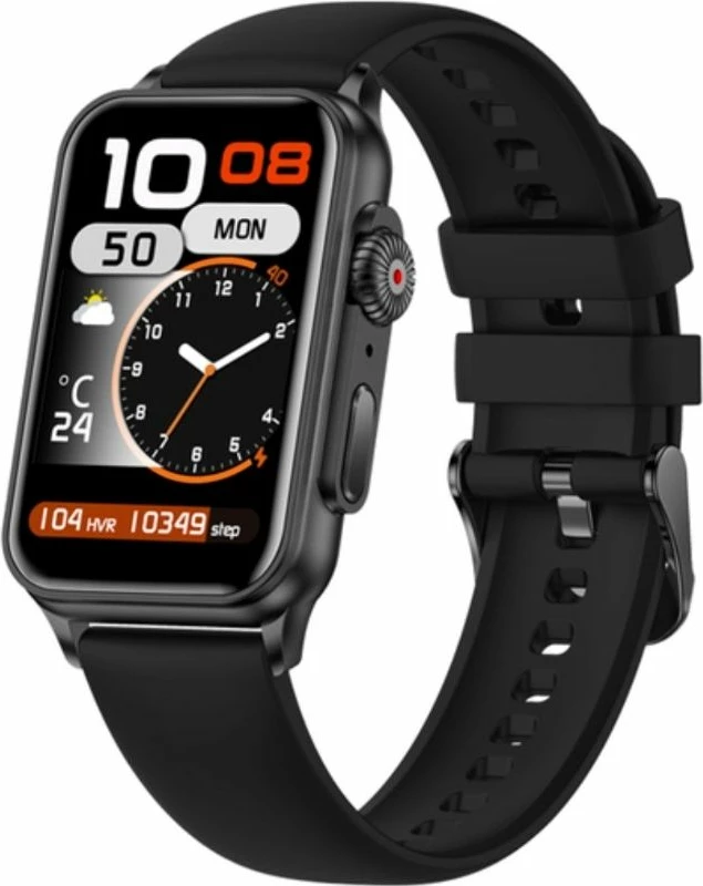 Smartwatch për femra RUBICON, e zezë
