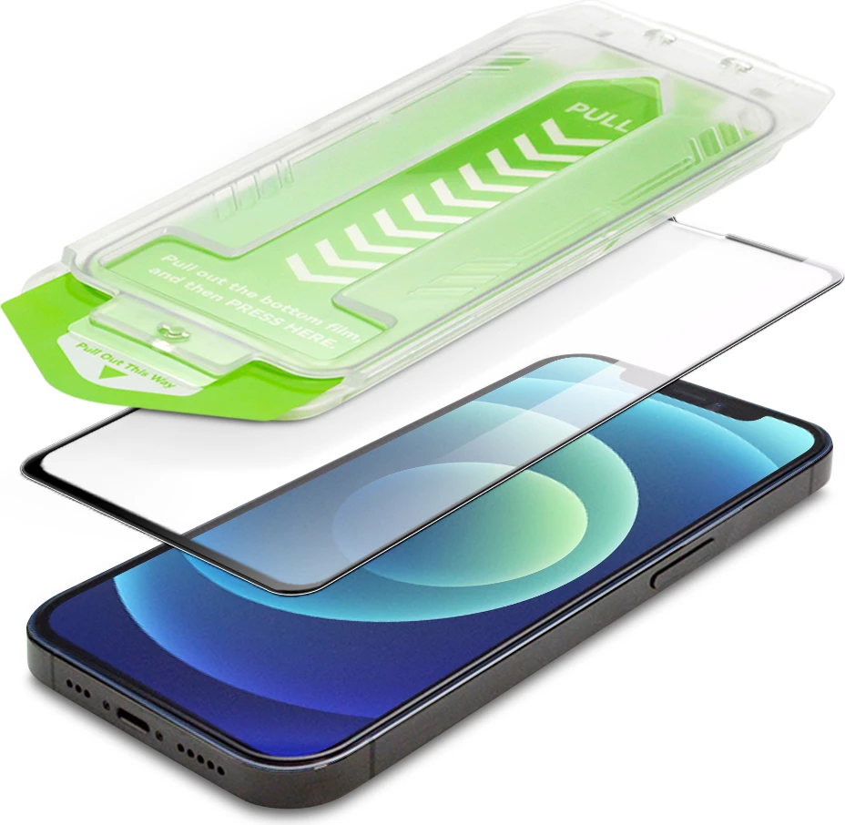 Xham i temperuar Wozinsky Premium Glass me kornizë montimi për iPhone 14 Pro Max, i zi