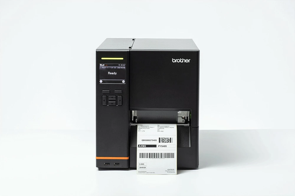 Printer industrial për etiketa Brother TJ-4520TN, termal, 300x300 DPI, Ethernet/USB, e zezë