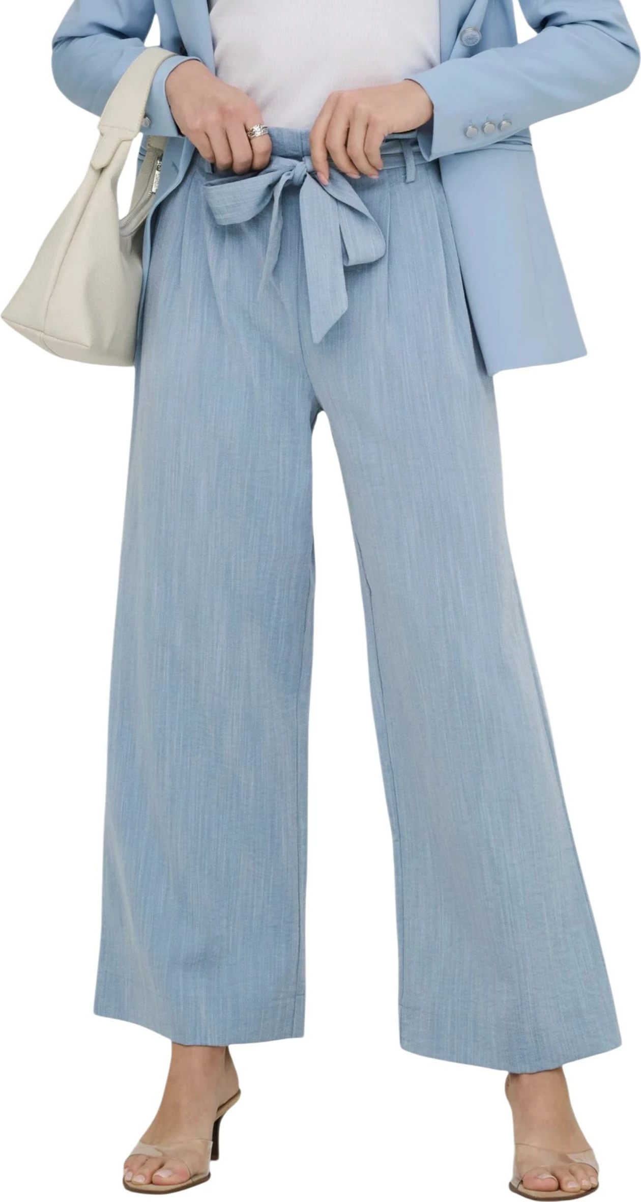 Pantallona palazzo për femra Only ONLMarsa 15269628, denim