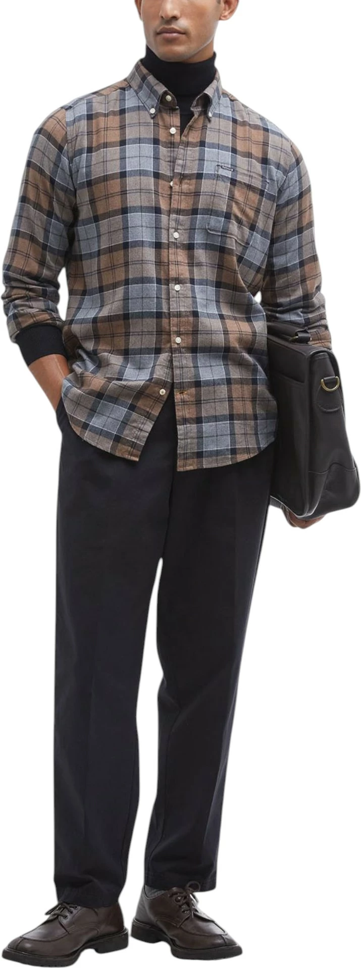 Këmishë për meshkuj Barbour Portdown Tailored MSH5035, bezhë [Madhësia: S]