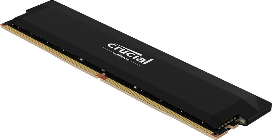 RAM Memorje Crucial Pro 16GB DDR5 6000MHz UDIMM (1x16GB), ECC, e zezë