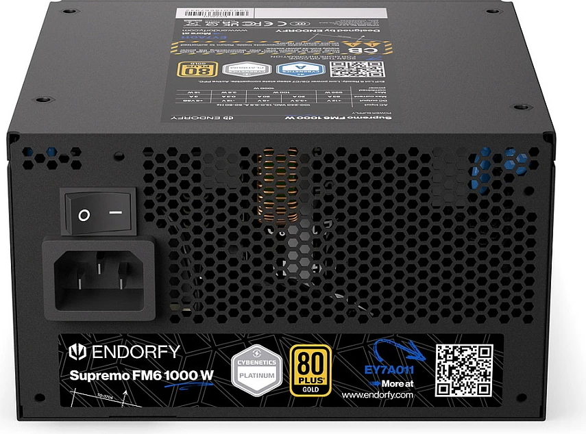 Furnizues rryme Endorfy Supremo FM6 1000W, 80 PLUS Gold, fully-modular, ATX 3.1, i zi