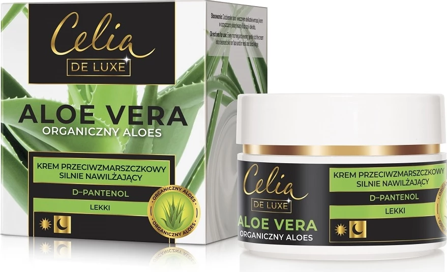 Krem fytyre për femra Celia Aloe Vera Light Anti-Wrinkle Moisturizing Cream 50ml