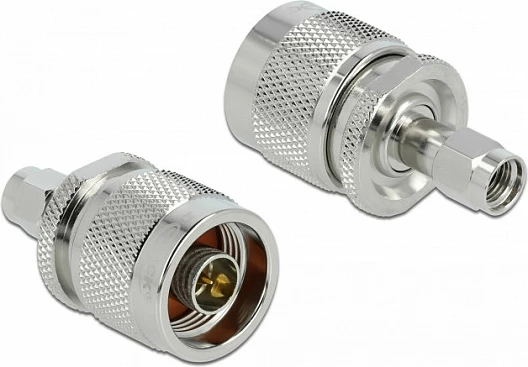 Adapter DeLOCK N male në RP-SMA male, 50 Ω, kontakte të arta