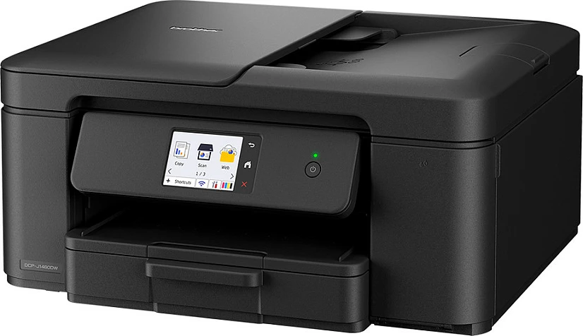 Printer multifunksional Brother DCP-J1460DW, inkjet me ngjyra, Wi‑Fi, duplex, A4, i zi