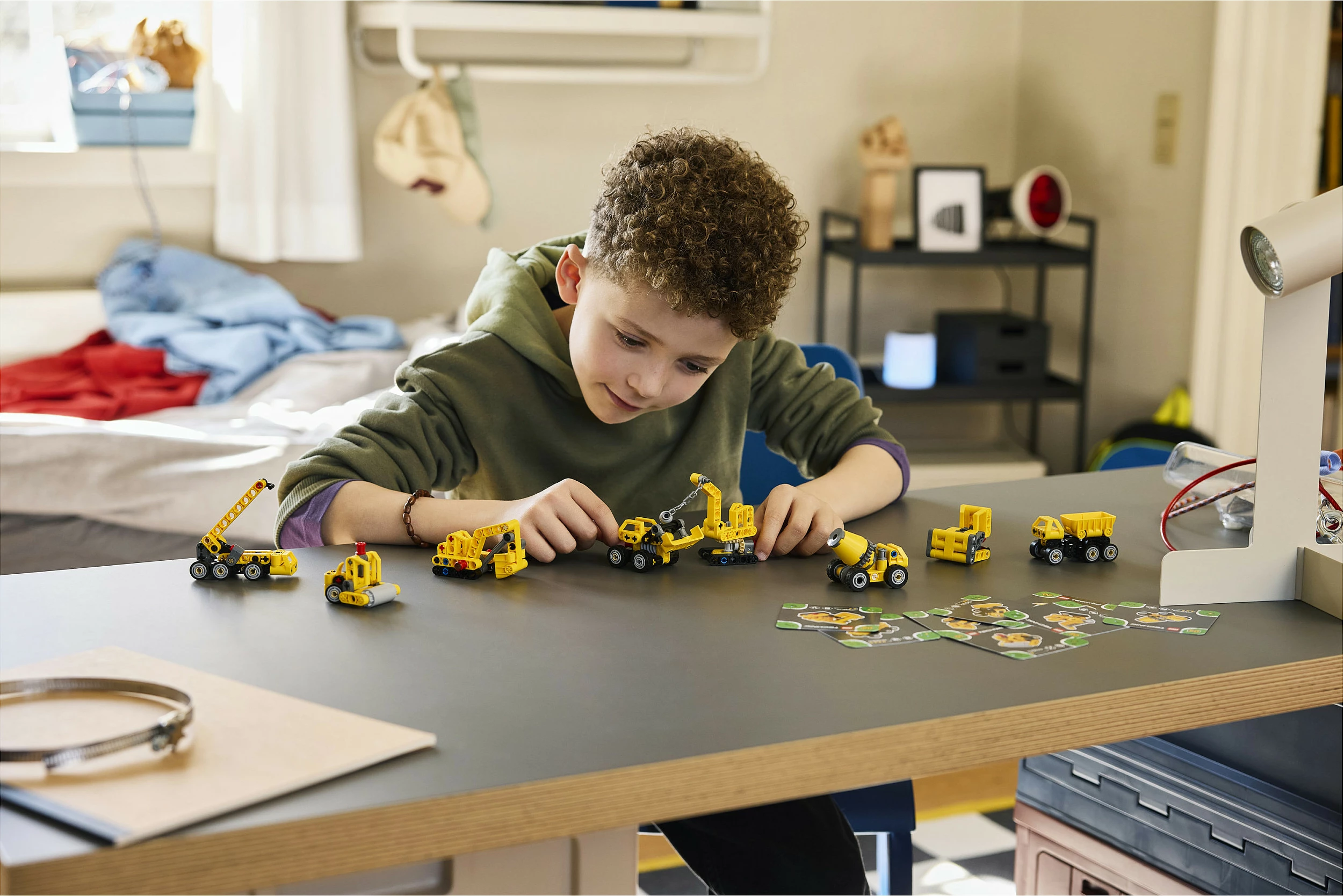 Set ndërtimi LEGO Technic 42233 Mighty Machines, 44 pjesë, shumëngjyrësh