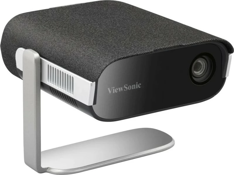 Projektor portativ Viewsonic M1S, LED, WVGA, 16 GB, i zi, argjendtë