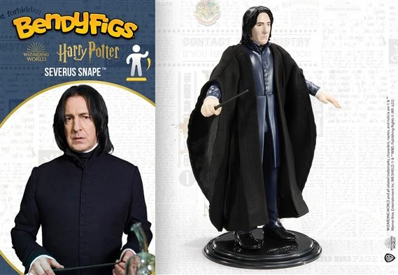 Figurinë e përkulshme Noble Collection Bendyfigs Harry Potter Severus Snape 18 cm