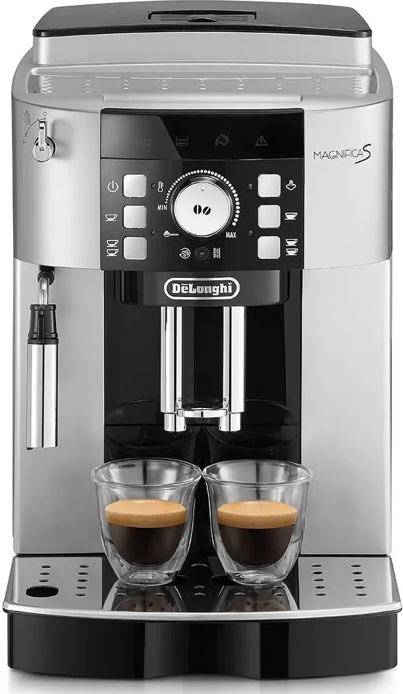 Makinë kafeje De'Longhi Magnifica S ECAM 21.117.SB, 250g, argjendtë-e zezë