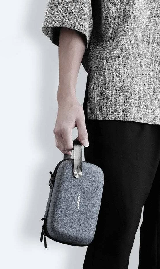 Mbështjellës UGREEN 40707 për hard disk të jashtëm, EVA, i zi