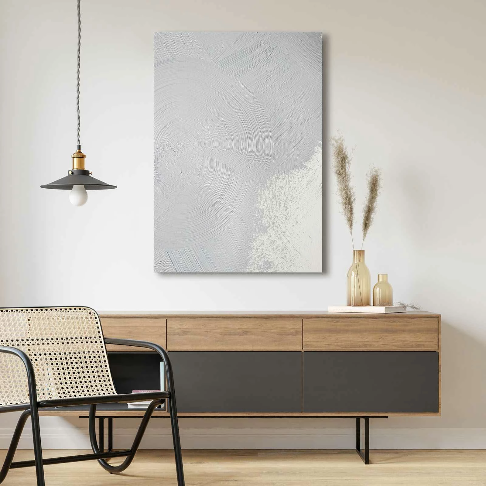 Pikturë dekorative në kanavacë Wallity, shumëngjyrëshe, 70x100cm, 70100Wabisabi-029