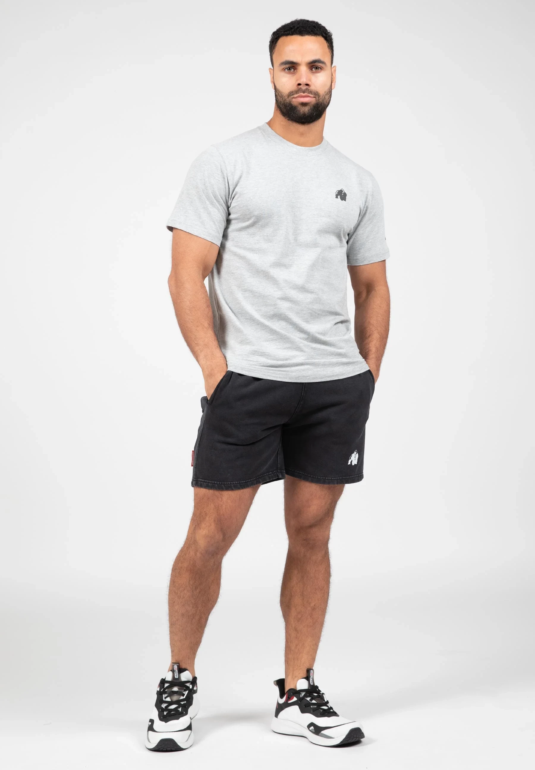 Curtis Sweatshorts - Washed Gray [Madhësia: XL]