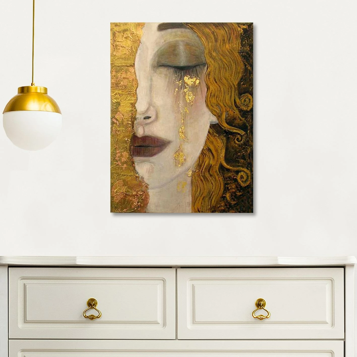 Pikturë dekorative në kanavacë, shumëngjyrëshe, Wallity KNV4399_5070, 50x70cm