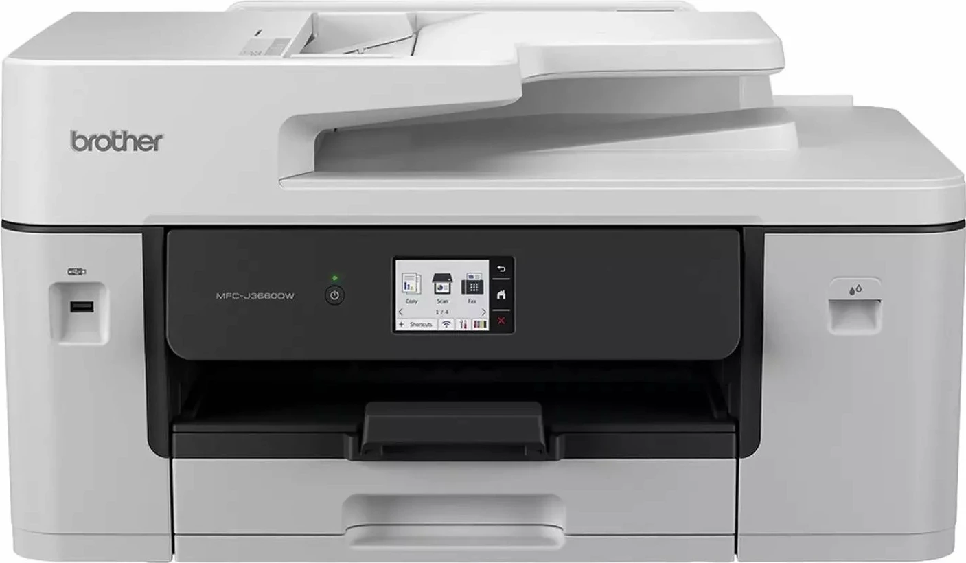 Printer multifunksional inkjet Brother MFC-J3660DW A3, Wi-Fi, duplex, 512 MB, MFCJ3660DWYJ1, e bardhë