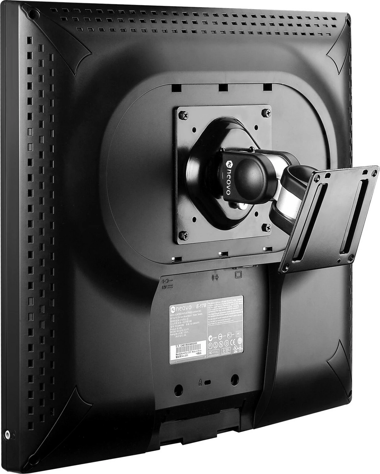 Mbajtëse muri për monitor AG Neovo PMK-01, 15"-32", VESA 75x75/100x100, deri 14 kg, e zezë