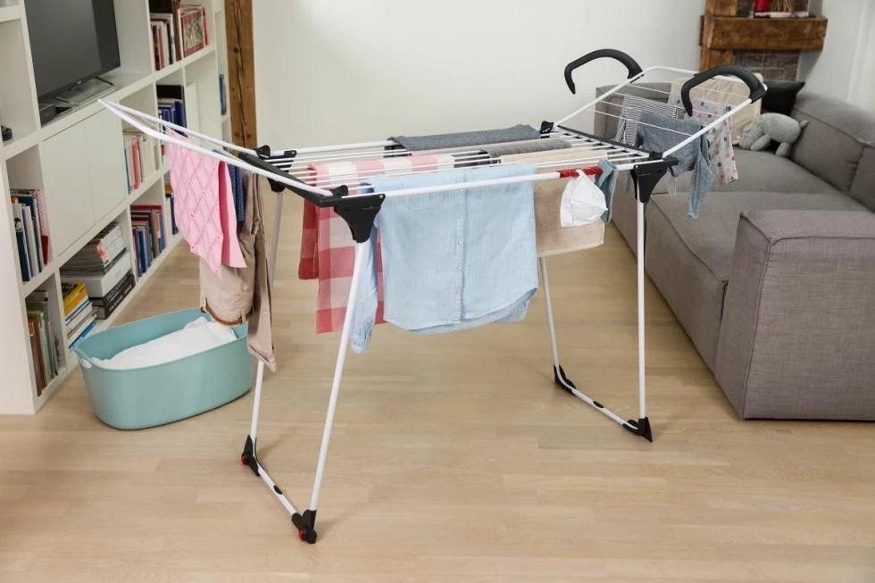 Tharëse rrobash Vileda Premium 2in1 157332, 18 m, 15 kg, 180x57x91 cm, e bardhë
