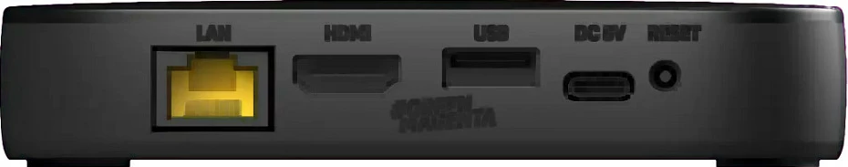TV Box Telekom MagentaTV One 2. Gjenerata, 4K HDR, Android, Wi‑Fi/Ethernet, e zezë