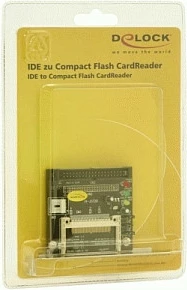 Cardreader IDE në CompactFlash DeLOCK, 3.5" IDE (PATA), bootable
